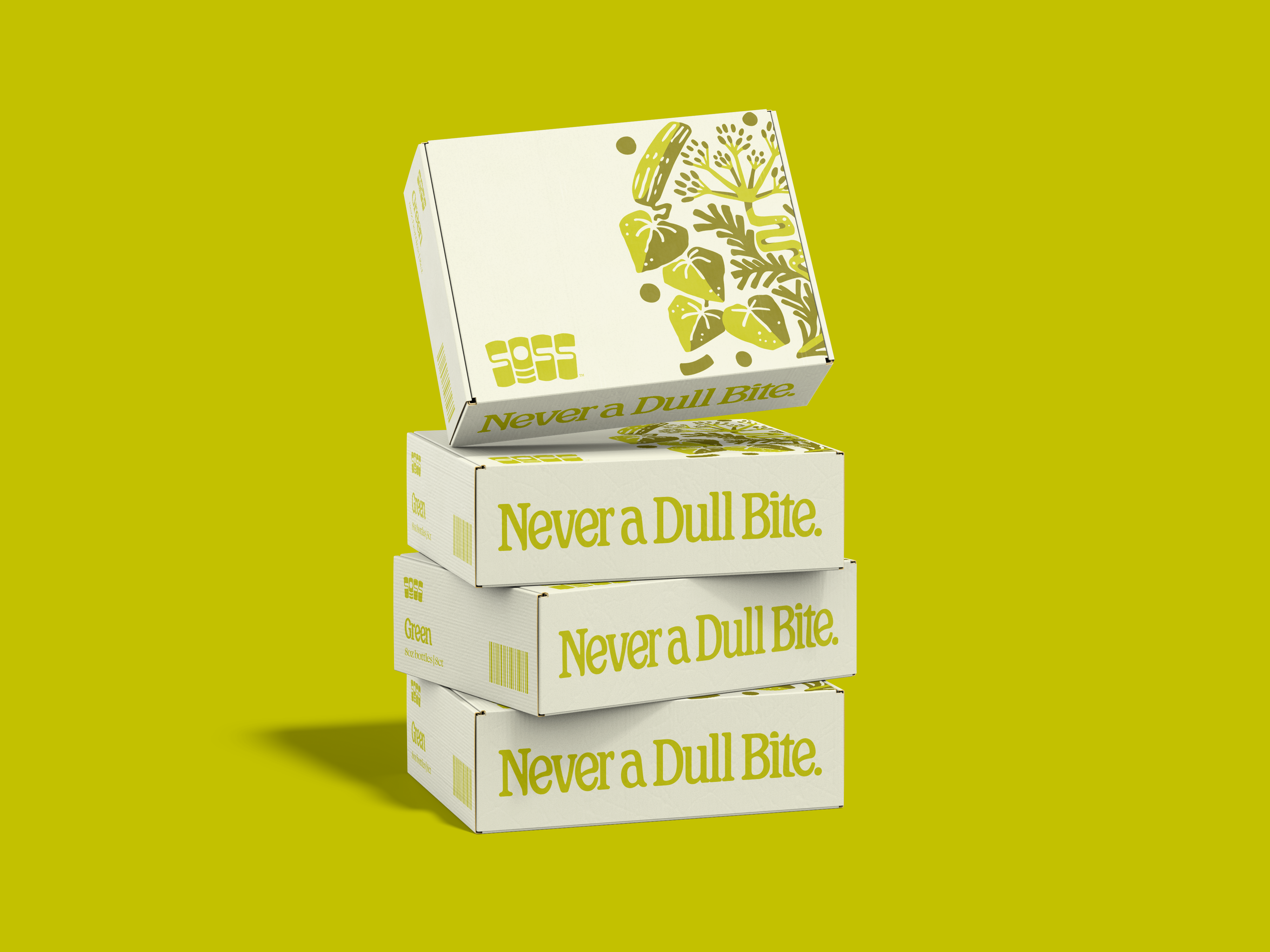01. Mailing Box Mockup green